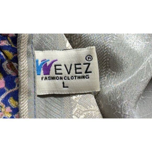 Women Silk Wrap Skirts Bundle of 2 One Size Multicolor Boho Sari Festive 5-5 - Picture 5 of 15